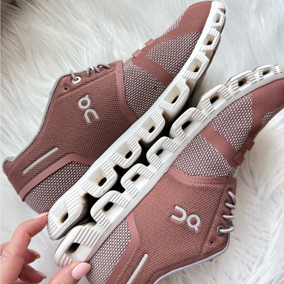 On Running Women’s Cloud 5 Combo Running Shoes - Rust + Ice, Size 8.5 - Picture 15 of 16